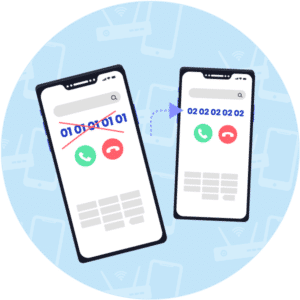 Changement numéro de téléphone