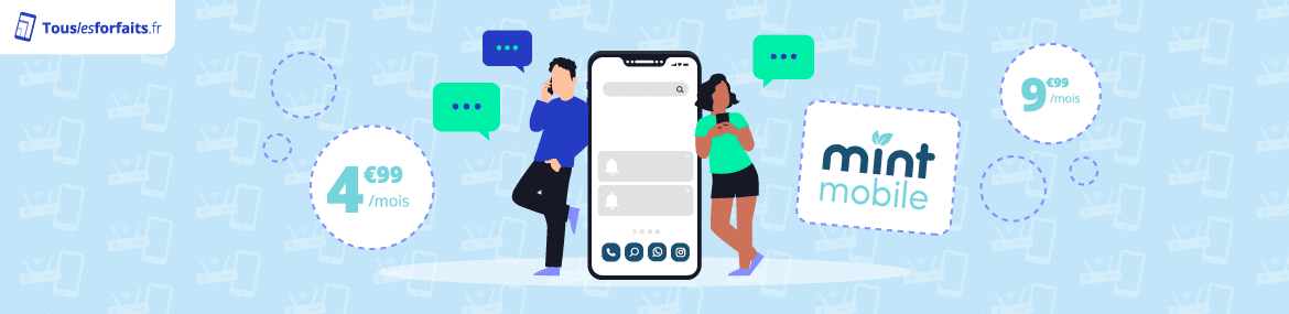 Forfait téléphone Mint mobile