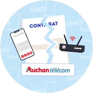 Resilier Auchan telecom