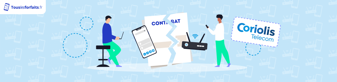 Comment résilier forfait et box coriolis telecom