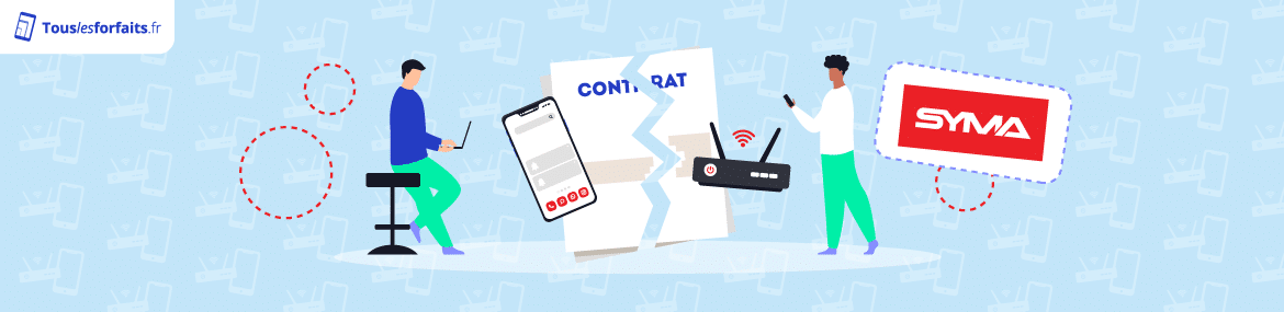 Resiliation forfait Syma mobile