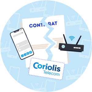 Resilier forfait et box internet Coriolis Telecom