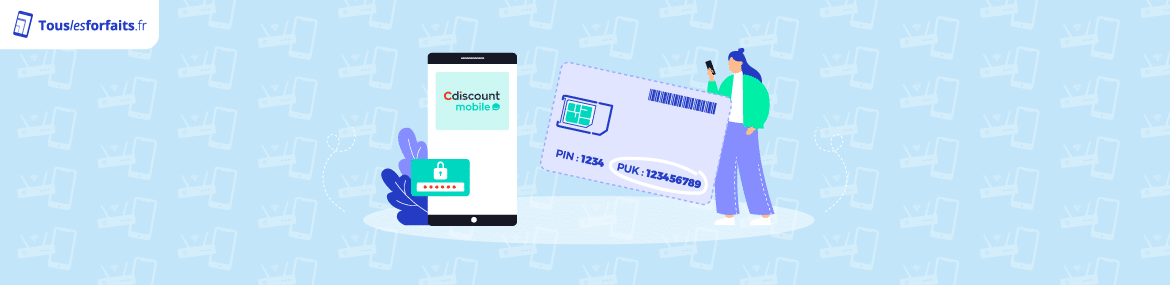 PUK Cdiscount mobile