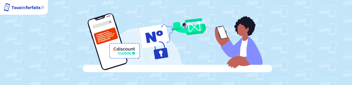 Trouver son code RIO Cdiscount mobile