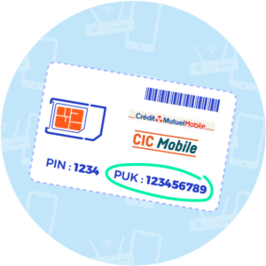 Code PUK CIC - Crédit Mutuel Mobile