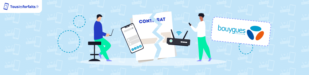 Résilier forfait mobile et box internet Bouygues Telecom