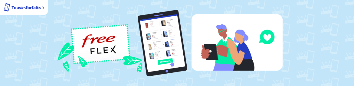 Louer un téléphone avec Free Flex