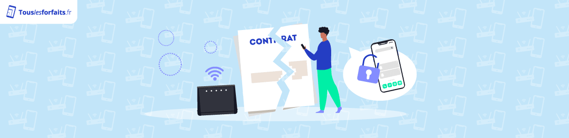Résilier sa box internet et garder son forfait