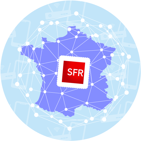 Forfait mobile sur le réseau SFR
