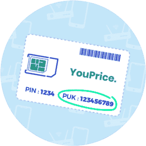 Code PUK YouPrice