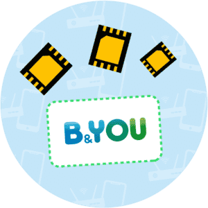 Obtenir une eSIM chez B&YOU