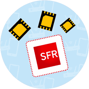 Commander une carte SIM ou une eSIM RED by SFR
