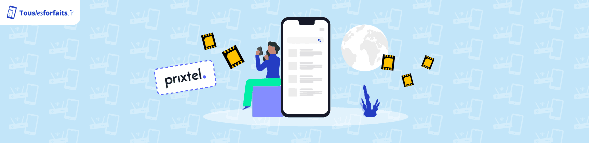 Comparatif forfaits eSIM Prixtel