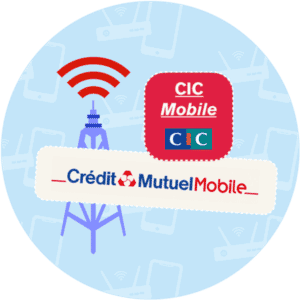 Couverture réseau CIC Crédit Mutuel Mobile logo