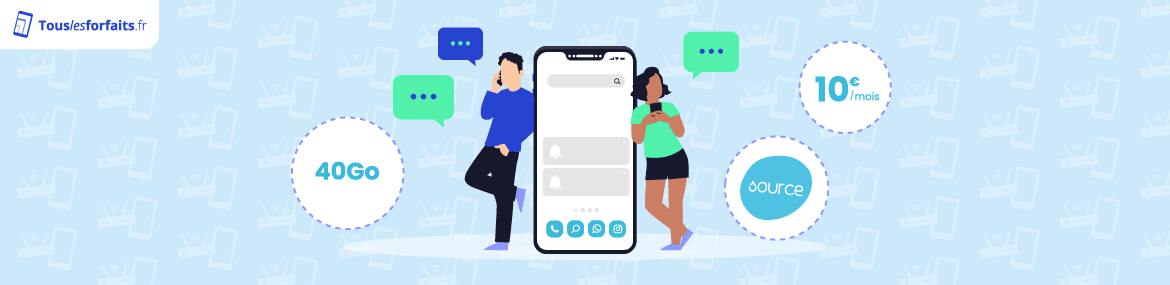 Forfait sans engagement Source Mobile