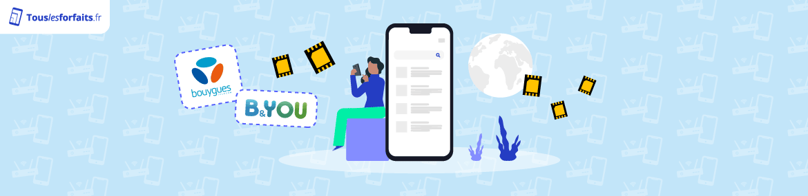 Transfert eSIM Bouygues B&You sur un autre smartphone