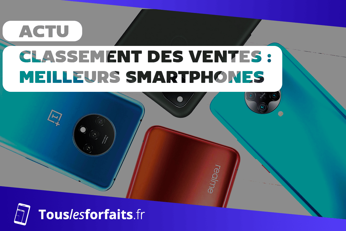Classement ventes meilleurs smartphones