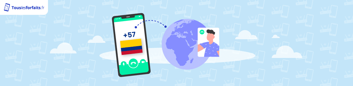Comparatif des forfaits mobiles pour appeler la Colombie