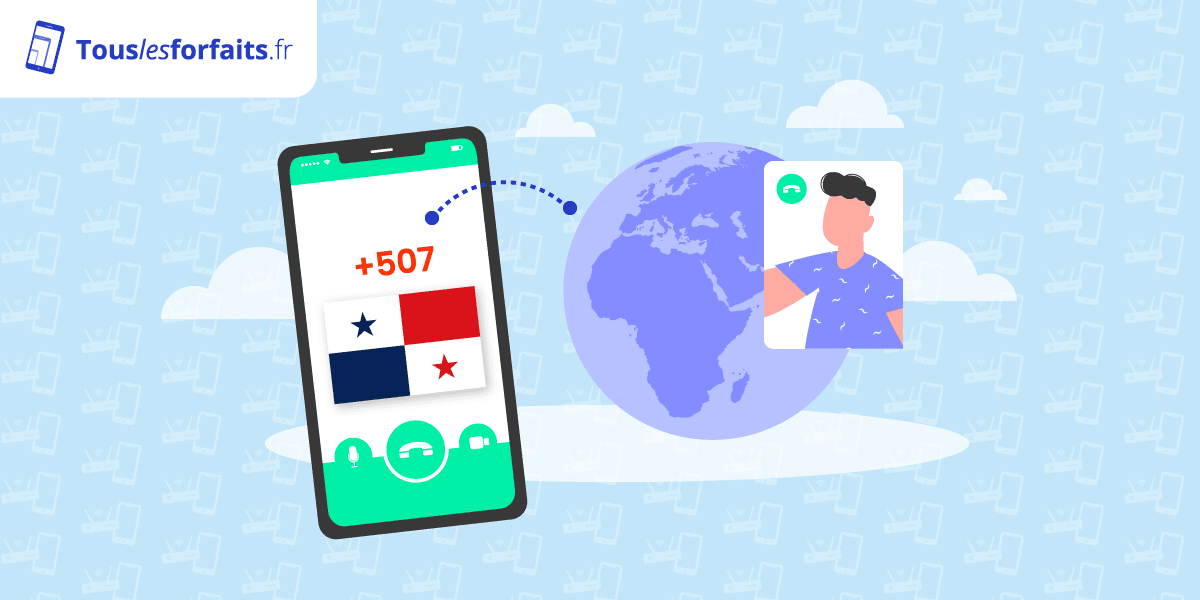 Indicatif et forfaits mobiles pour appeler le Panama