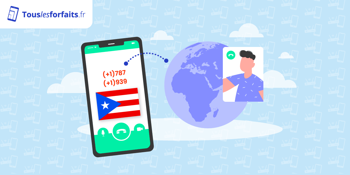 L'indicatif de Porto Rico pour appeler vers le pays