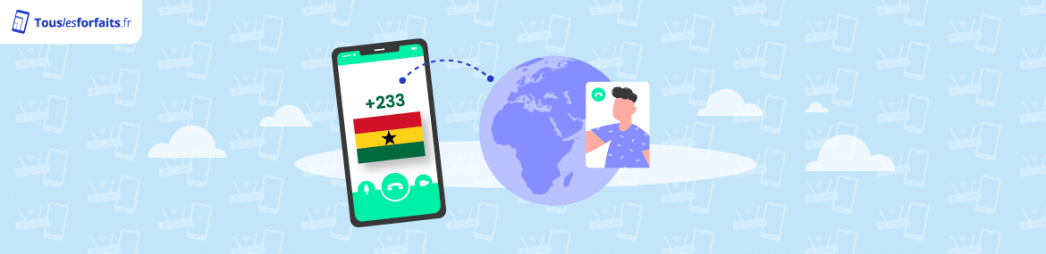 Appeler le Ghana depuis la France