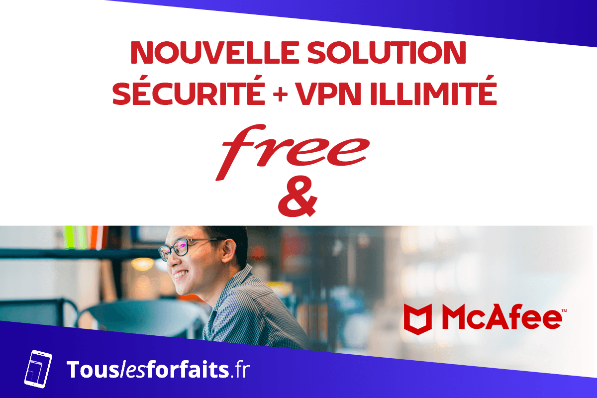 Cybersécurité Freebox avec McAfee