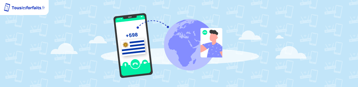 Appeler l'Uruguay avec un forfait mobile