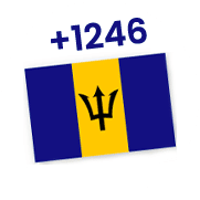 Indicatif de l'île de la Barbade
