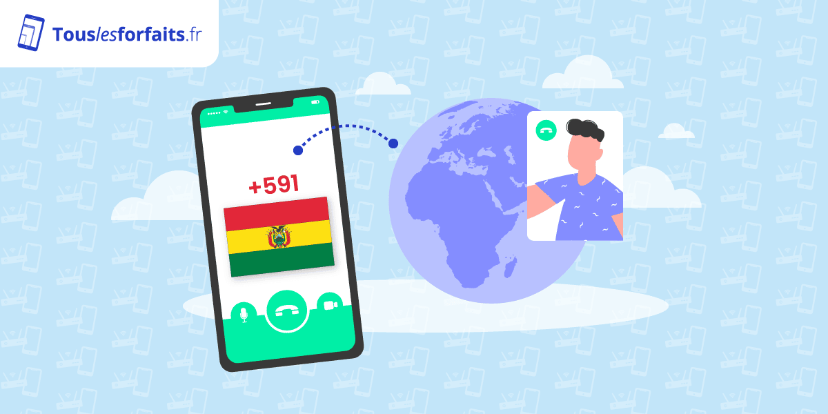 Indicatif pour appeler la Bolivie depuis la France