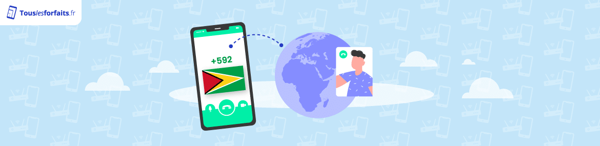 Forfaits mobiles pour appeler vers le Guyana