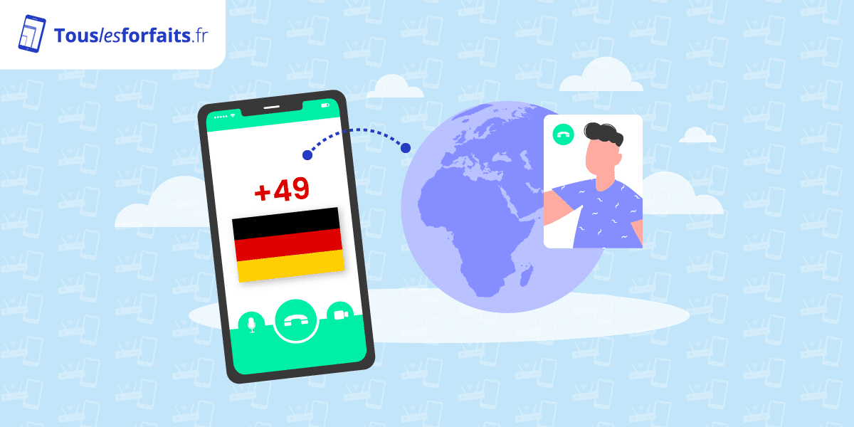 Appeler en Allemagne indicatif, forfaits mobiles et box