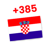 Indicatif pour appeler la Croatie