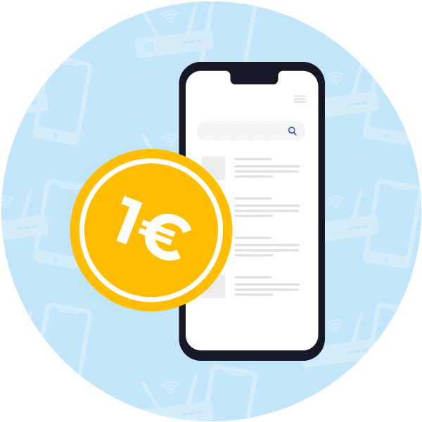 Téléphone à 1€ avec forfait mobile