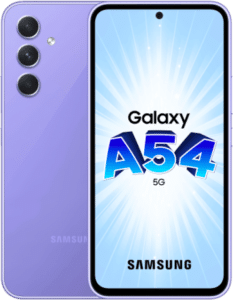 Samsung Galaxy A54 5G avec forfait mobile