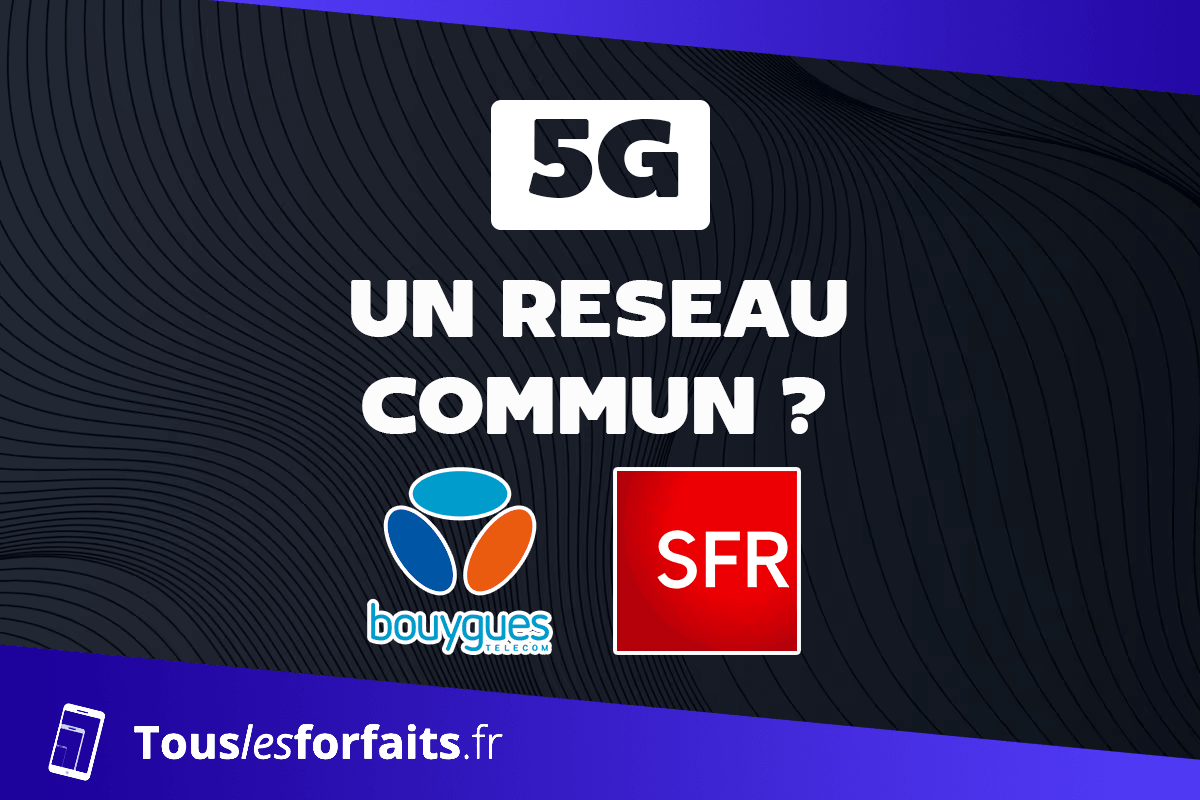 Réseau 5G commun opérateurs