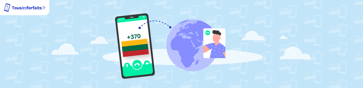 Forfait mobile pour appeler vers la Lituanie depuis la France