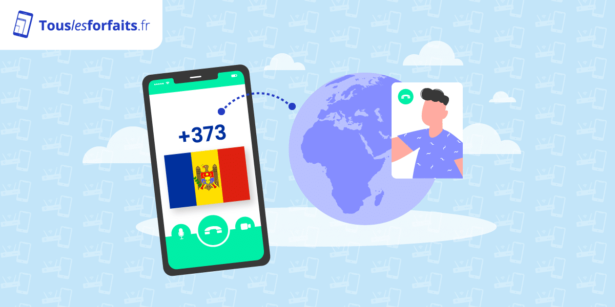 Indicatif pour appeler vers la Moldavie depuis la France