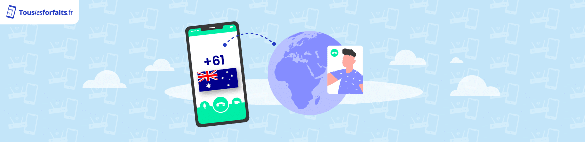 Forfait pour appeler vers et depuis l'Australie