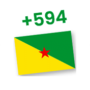 Indicatif téléphonique de la Guyane française