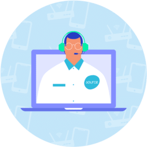 Le service client de Source Mobile