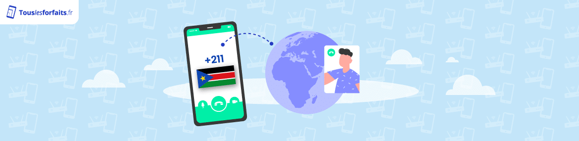 Offre mobile pour appeler le Soudan du Sud