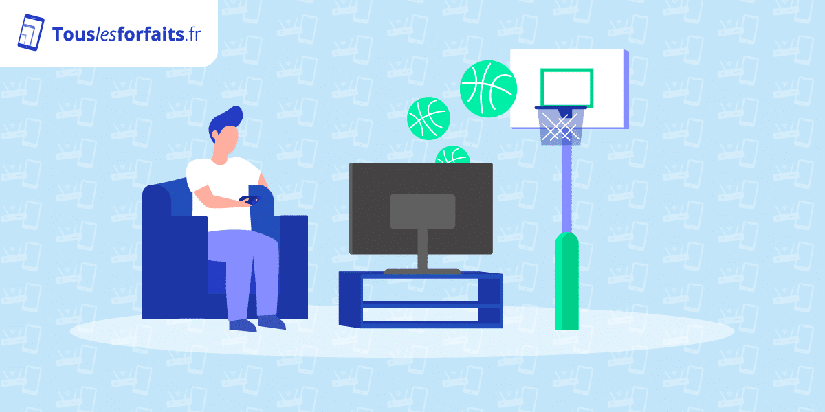 Regarder le basket à la TV