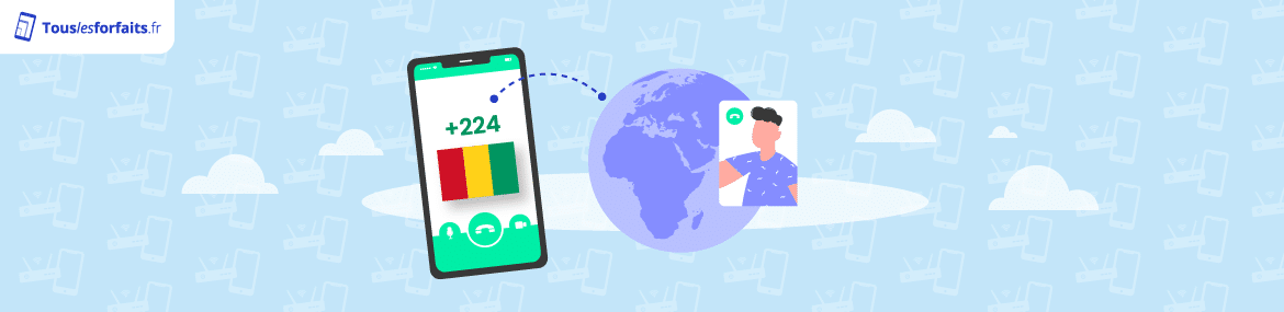 Forfait mobile pour appeler la Guinée