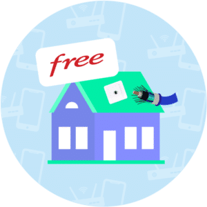 Raccordement à la fibre de Free