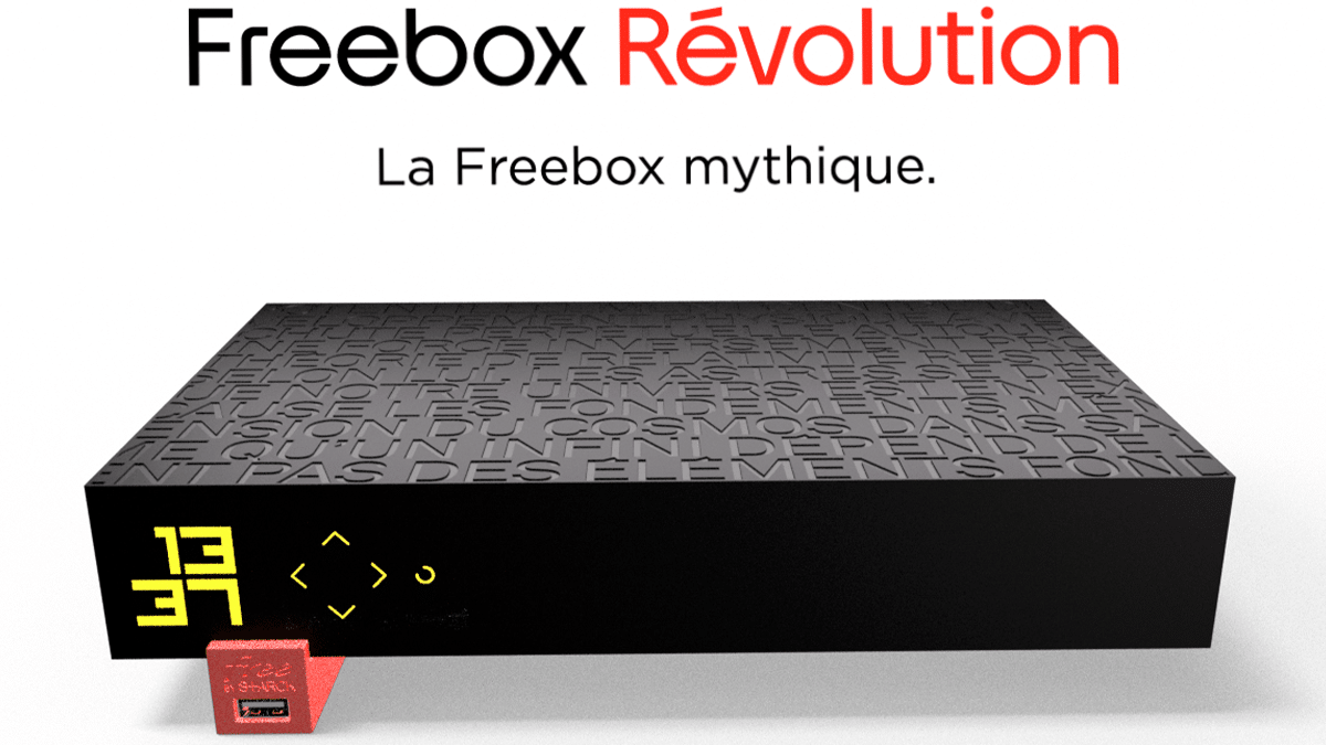 Serveur de la Freebox Révolution Light