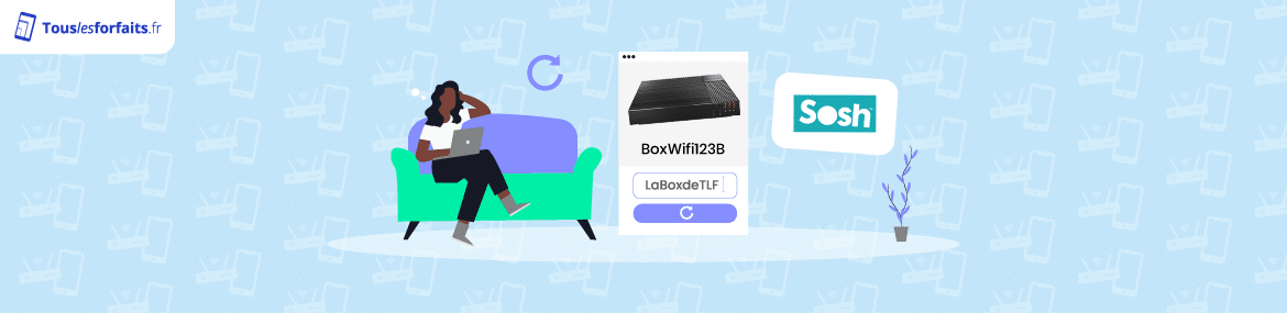 Changer le mot de passe des box internet de Sosh