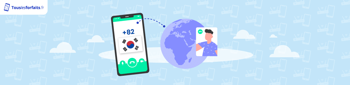 Les forfaits mobiles pour appeler la Corée du Sud