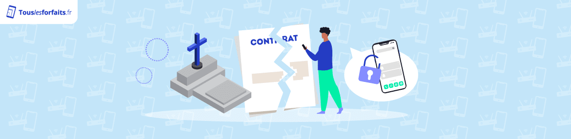 Résilier une box internet d'une personne décédée