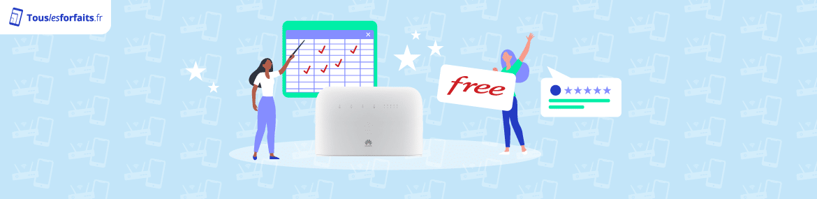 Test de la box 4G+ de Free par TousLesForfaits
