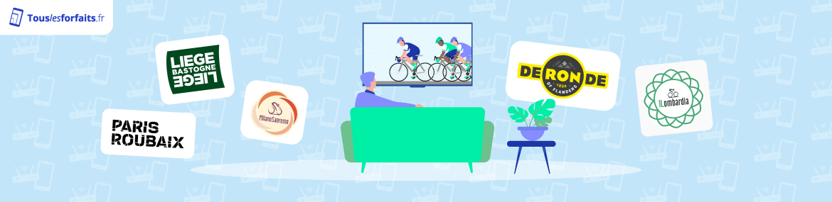 Regarder les classiques du cyclisme en streaming